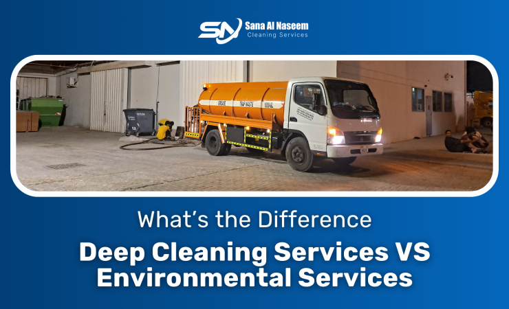 Deep Cleaning Services vs Environmental Services What’s the Difference