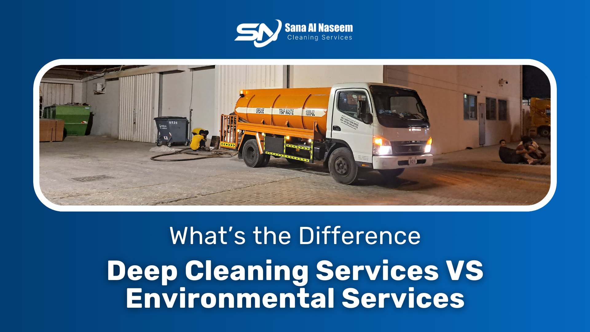 Deep Cleaning Services vs Environmental Services What’s the Difference